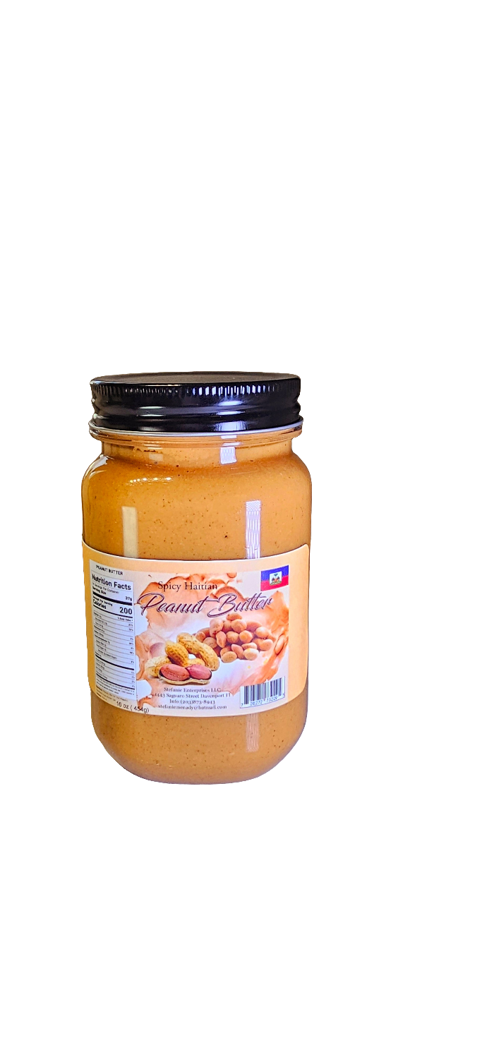 Manba lakay/ Spicy Haitian Peanut Butter