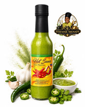 Load image into Gallery viewer, 3 Green / vert Hot sauce trio / sauce piquante 5 oz each
