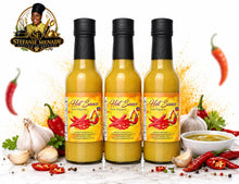 Load image into Gallery viewer, 3 Yellow / Jaune Hot sauce trio / sauce piquante
